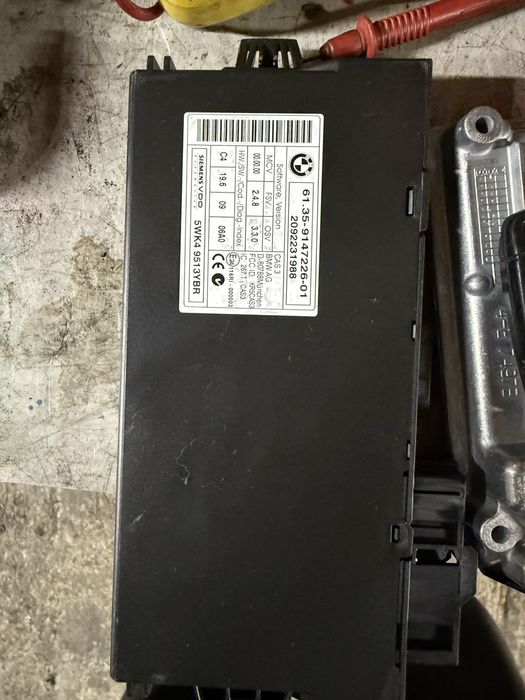Kit pornire bmw e90 e91 e87 2.0d n47 177cp e5 automat ecu e90 e91 e92