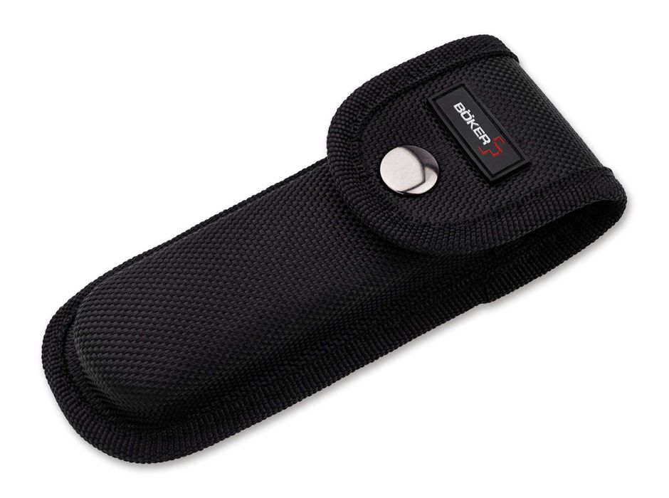 Briceag Butterfly Boker Plus Balisong Relack Trainer, maner aluminiu, lama otel 420