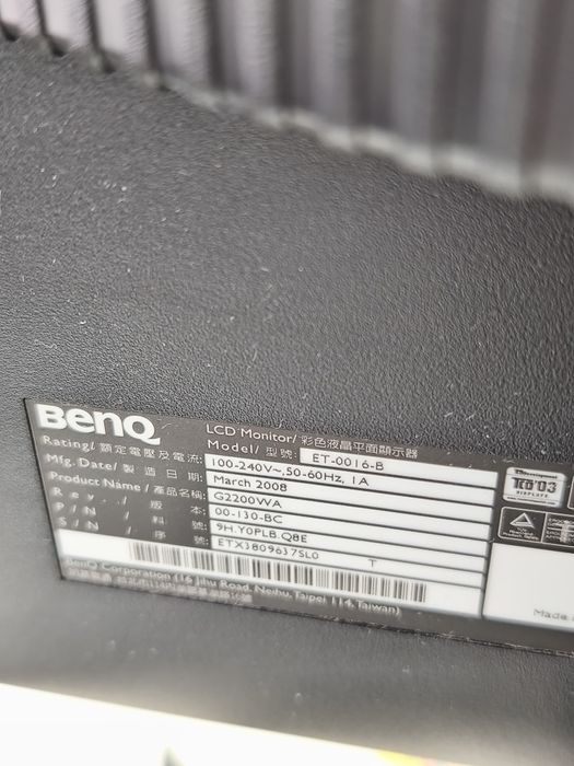 Monitor Benq diagonala 60 cm