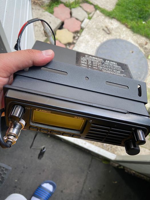 Stație CB Albrecht AE 6491, 100% funcțională, originală, 12/24V – 550 lei