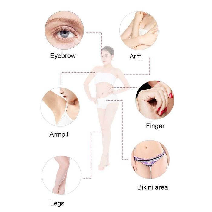 Тример за мъже и жени за вежди-уши-крака-ръце-коса-излишна коса