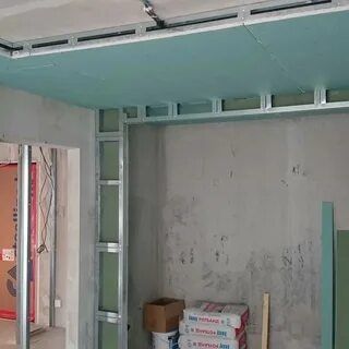 Гипсокартон.утепление стен