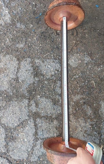 Штанга неразборная 25кг.