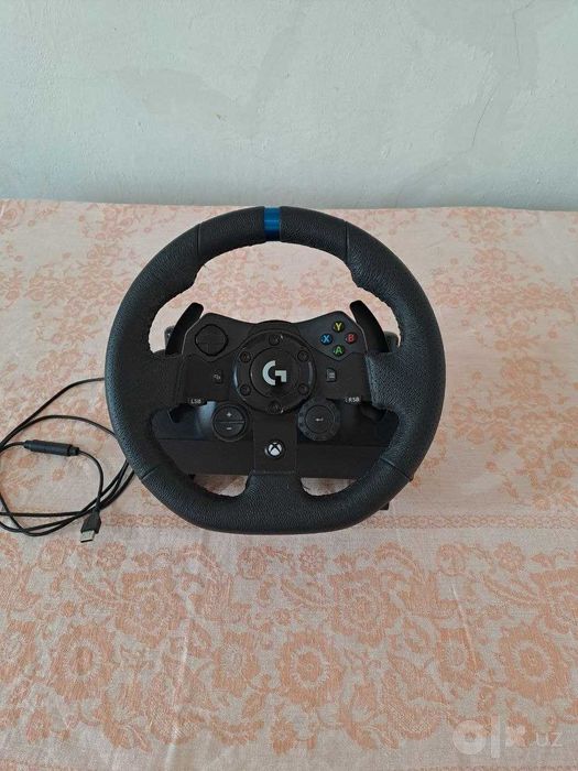 Игровой руль Logitech G923 TrueForce педали КПП(Driving Force Shifter)
