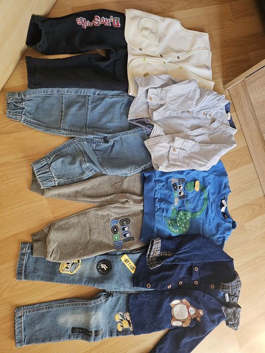 Лот дрешки за момче 80/86