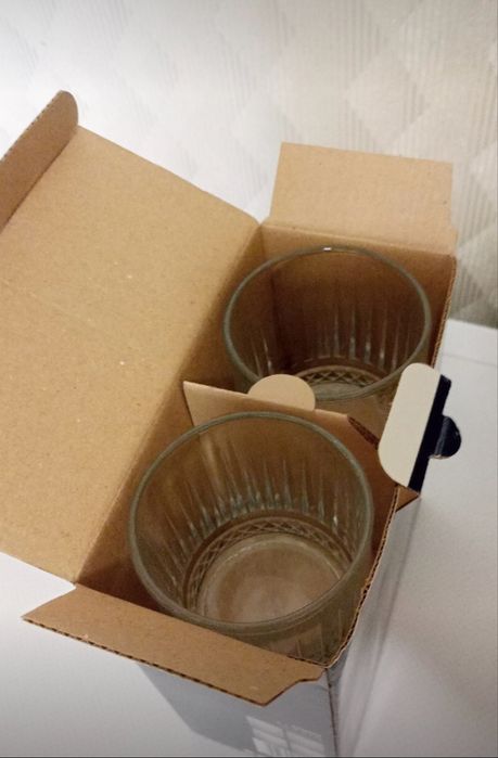 Стаканы для виски и сока