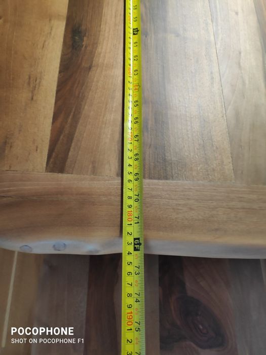 Бюро Плот с рафтове от орех масив