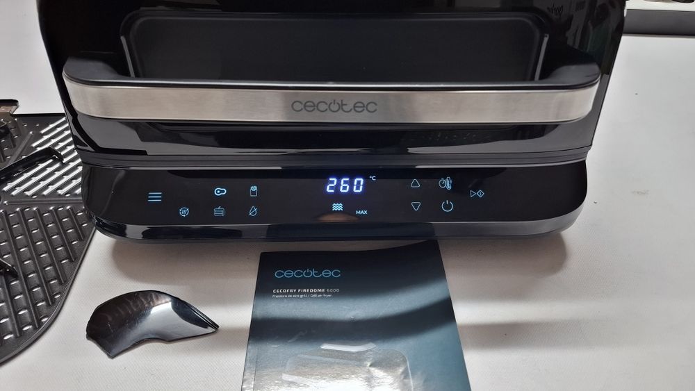 Фритюрник,Грил,Фрайър Cecotec Cecofry FireDome6000,2400W,6режима,4нива