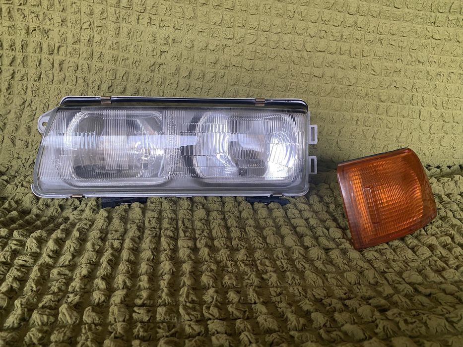 Фара с поворотом галант 1991