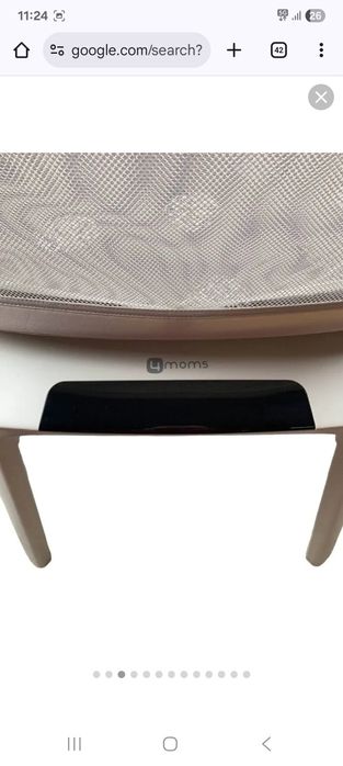 Patut bebe pentru somn cu leganare mamaRoo sleep bassinet