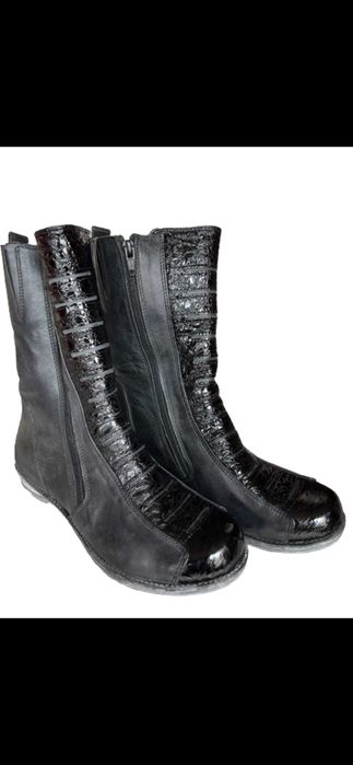 Зимни ботуши 36 размер. Нови. Естествена кожа.