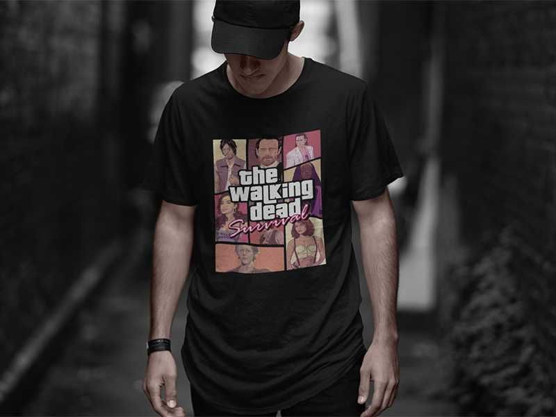 Тениска The Walking Dead 8 модела всички размери