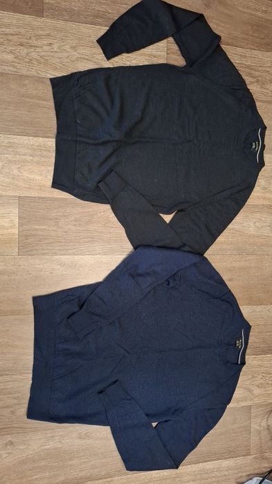 Мужская одежда: джемпера Massimo Dutti,  Black Bisons Club и поло.