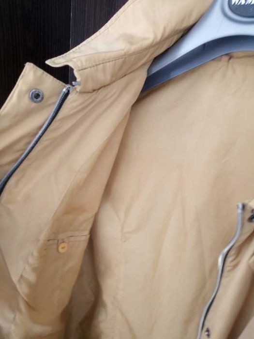 Pardesiu design italian - Luxury Gil Santucci – bej camel – măsura 50