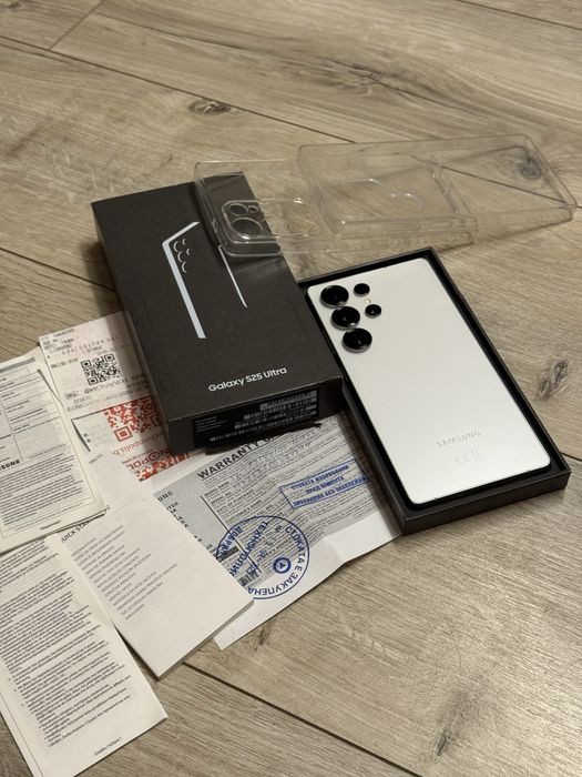 Гаранция* Samsung Galaxy S25 Ultra White Titanium