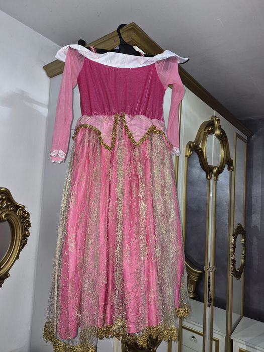 Rochie/rochita fete  roz Printesa Aurora Disney/ petreceri serbari