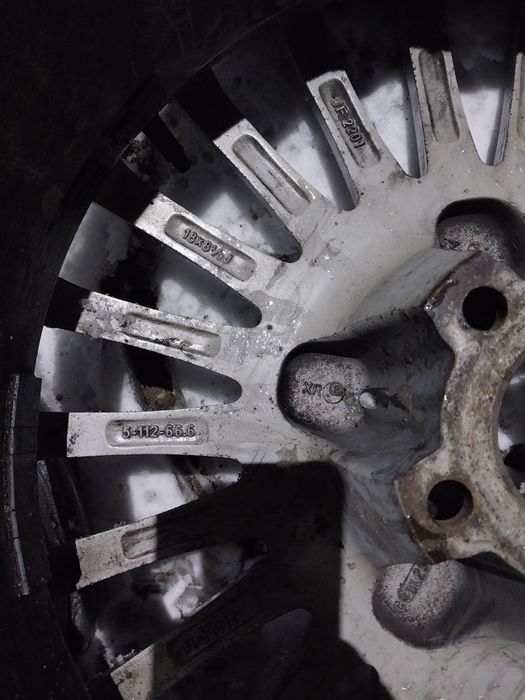 Диски R18 на Мерседес. Все вареные.