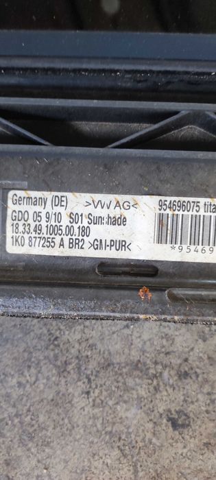 Trapa volkswagen vw golf 6 hatchback an 2010