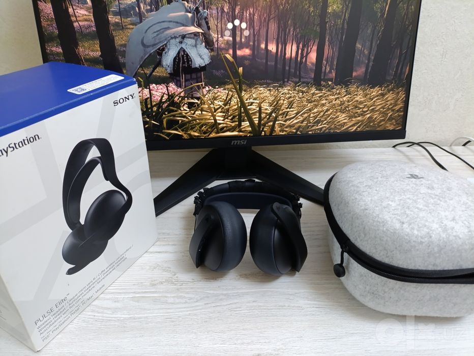 Игровой сетап: PS5 Slim 1TB (с играми) + 2K Монитор 210Hz + Pulse Eli