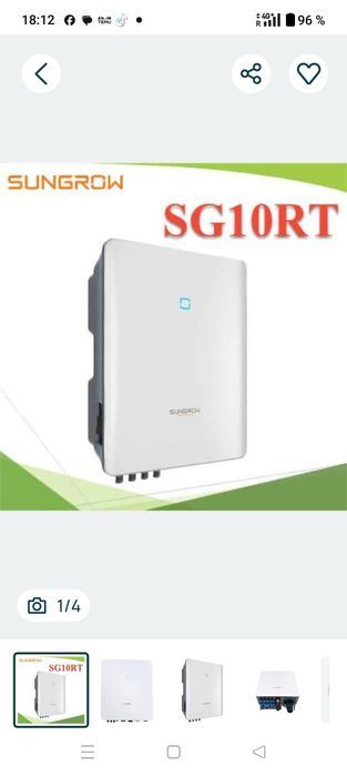 Invertor trifazic hibrid Sungrow