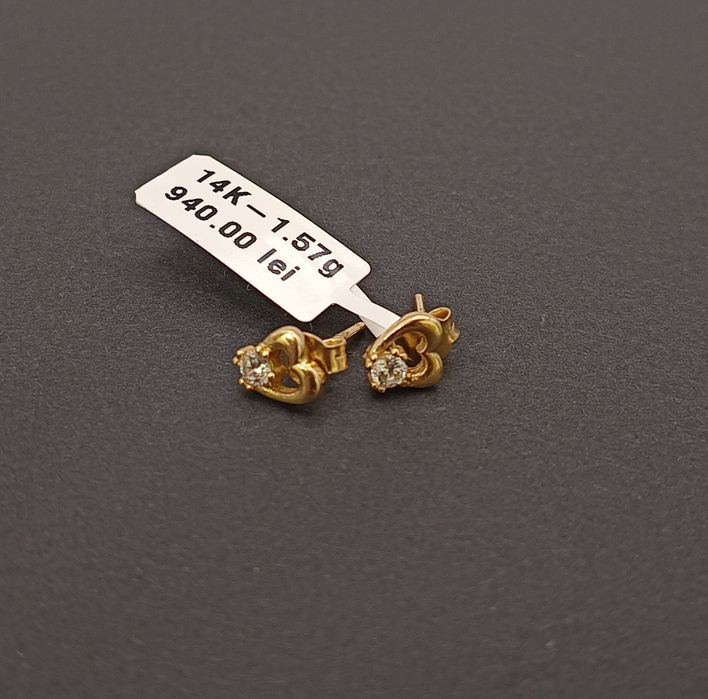 Cercei dama Aur 14K 1,57 gr