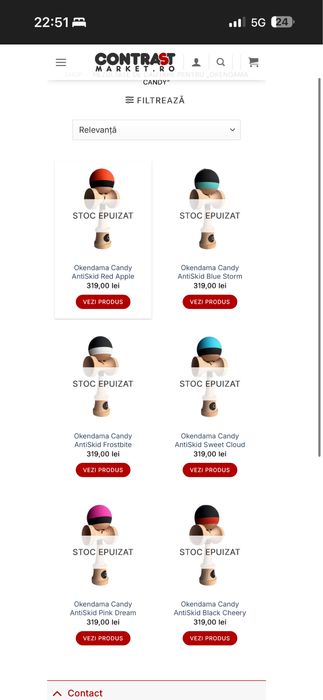 Vand kendama antiskid okendama candy