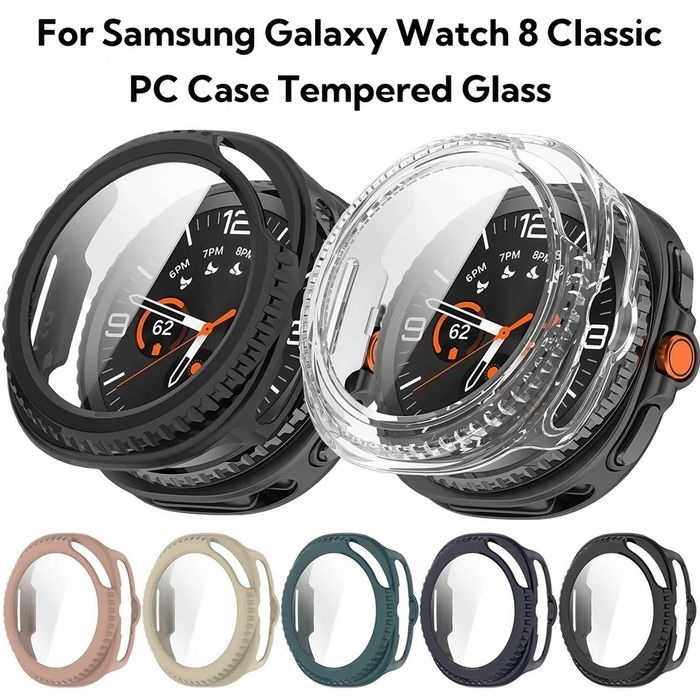 Samsung Galaxy Watch 8 /Classic/ Твърд удароустойчив кейс с протектор