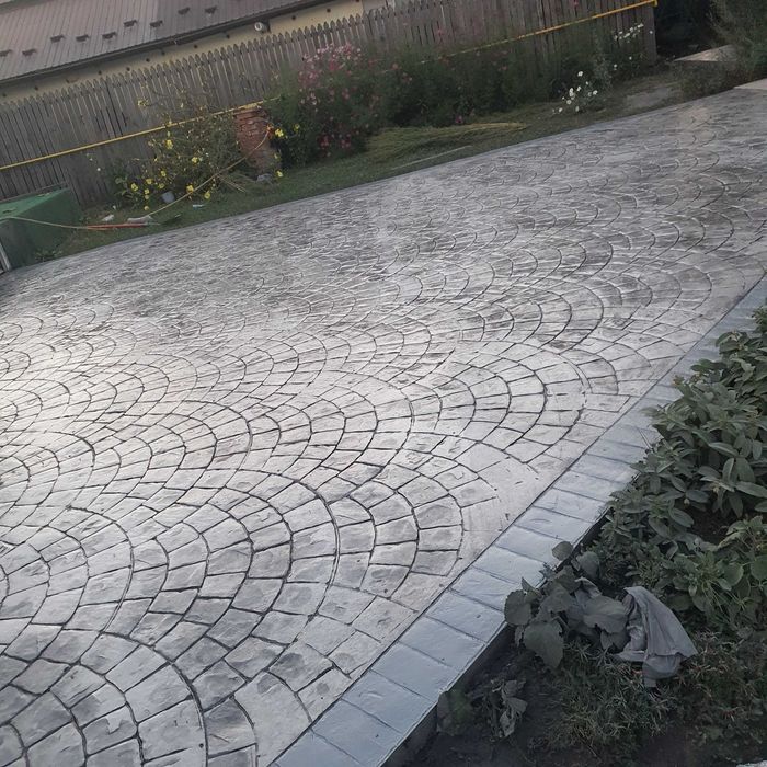 Beton amprentat si elicopterizat