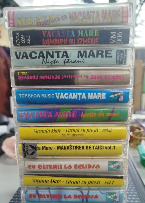 Set 12 Casete Audio Vacanta Mare