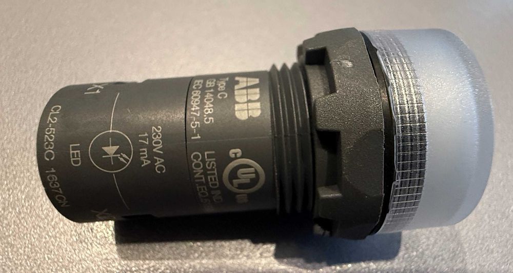 Lămpi semnalizare ABB LED CL2-523, 230V, Ø22mm – NOI, diverse culori