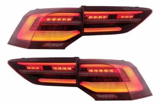 Set Stopuri Full LED Lampi Volkswagen VW Golf 8 MK8, 2020+, Dinamice