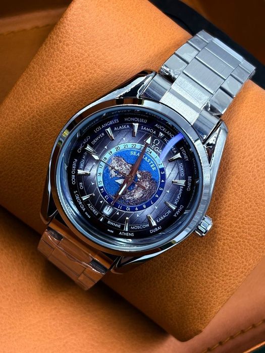 Omega Seamaster Aqua Terra Worldtimer.