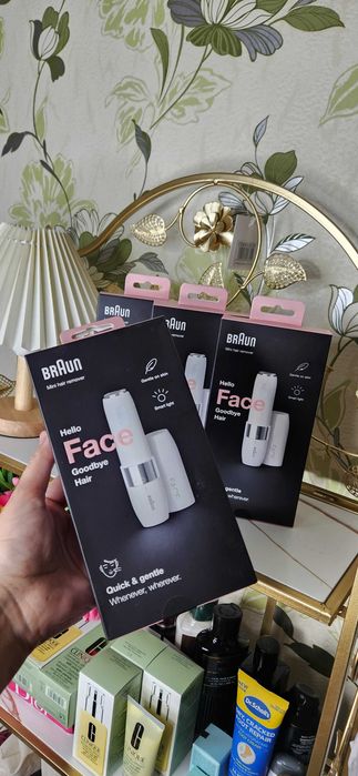 Эпилятор женский Braun face для лица. Made in Germany
