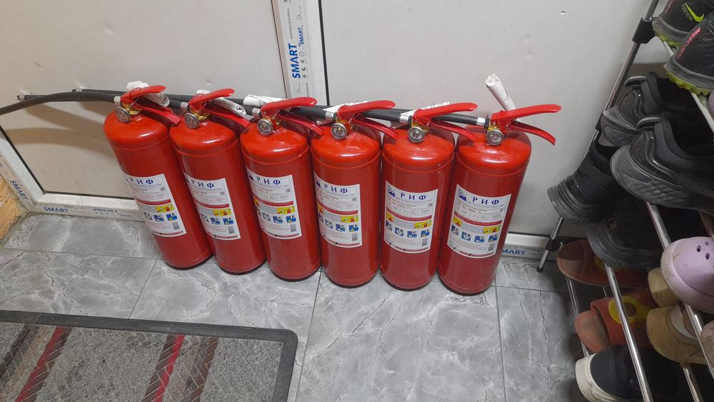 Огнетушители Порошковые и Планы Эвакуации