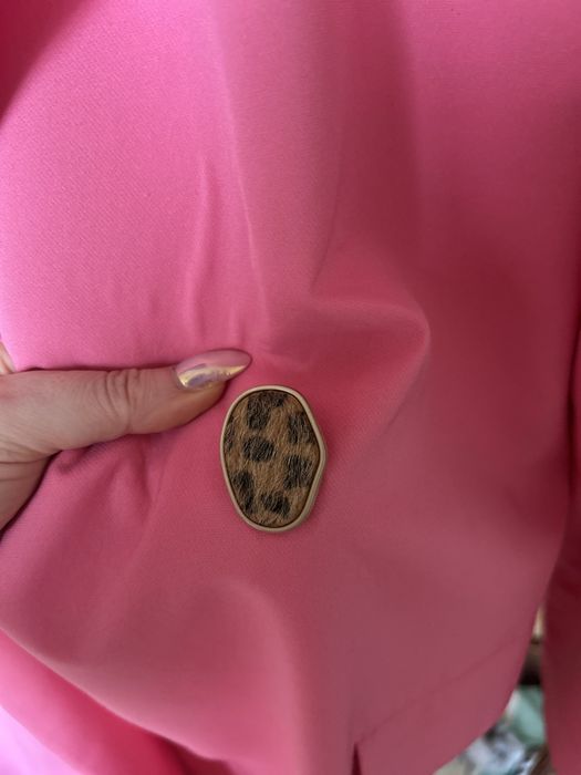 Нежно-розовый костюм-двойка сшитый на заказ