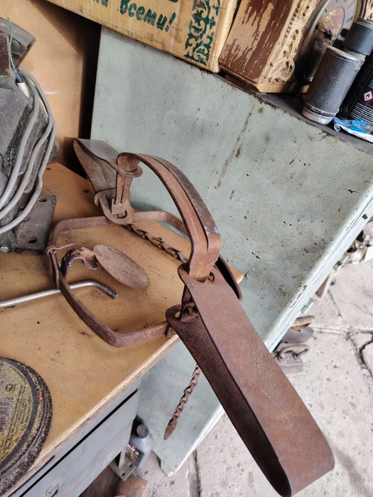 Казан баллон тиски пресс капкан