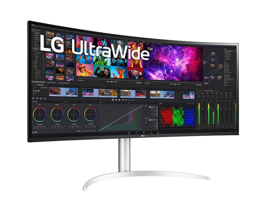 Monitor LED LG 40WP95CP-W 40 Nano-IPS HDR10 21:9 5120x2160 5ms 300cd HDMI TB DP USB-C difuzor Argintiu