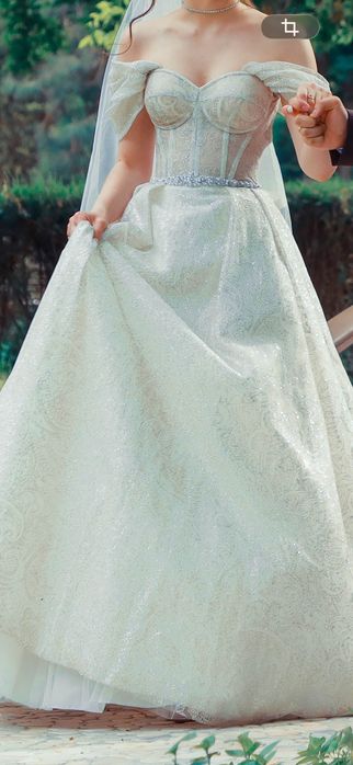 Свадебное Платье с фатой