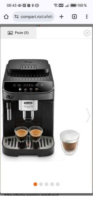 Delonghi magnifica EVO stare excelenta