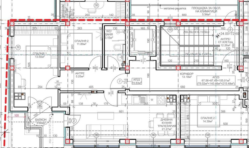 Продава се Четиристаен апартамент в с. Чайка, Област Варна - 155 кв.м за 2807 €/кв.м - Снимка #1