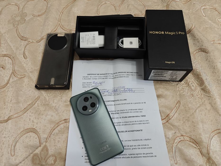 Honor magic 5 pro impecabil in garanție până în aprilie 2027