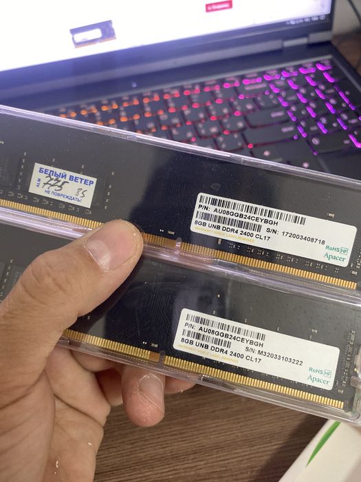 Оперативная память apacer ddr4 8gb