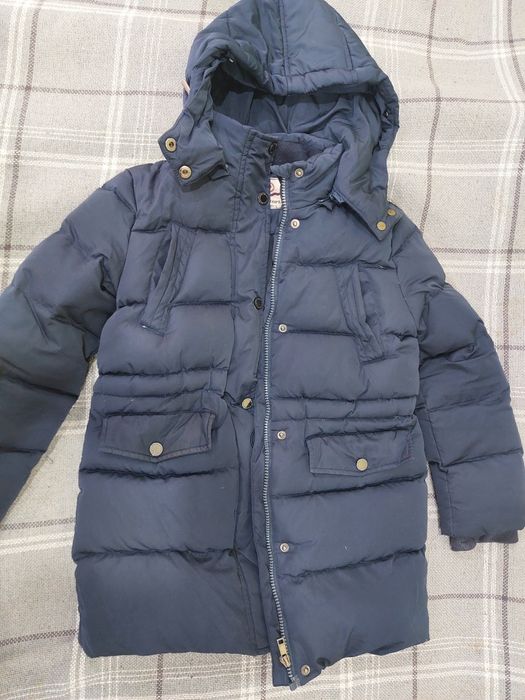 Пальто пуховик зимнее