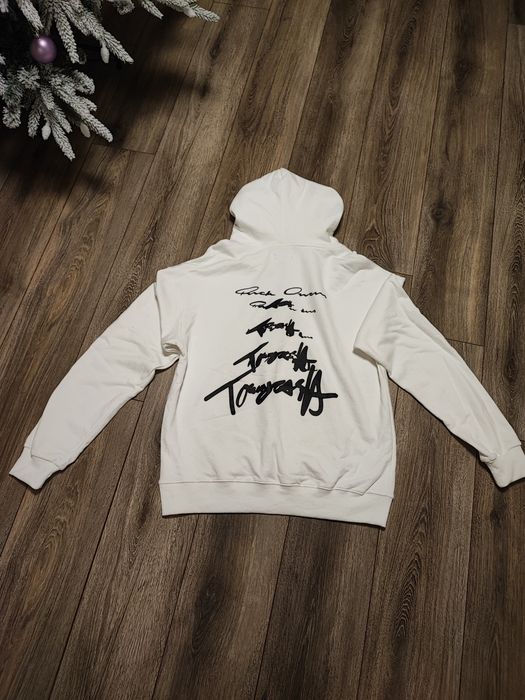 Hanorac Alb Rick Owens x Tommy Cash