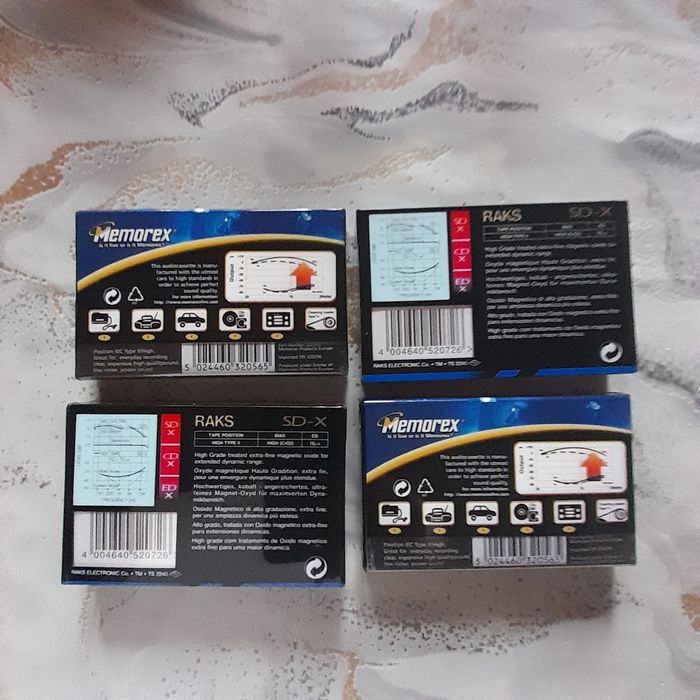 Нови Аудио касети - хром