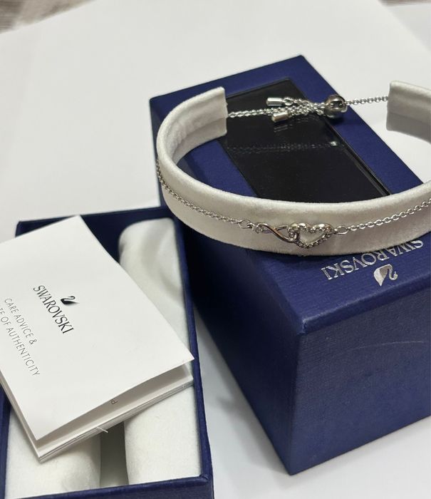 Swarovski гривна Hyperbola в сребърно