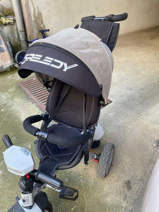 LORELLI Premium Триколка 360° SPEEDY Air Grey Black