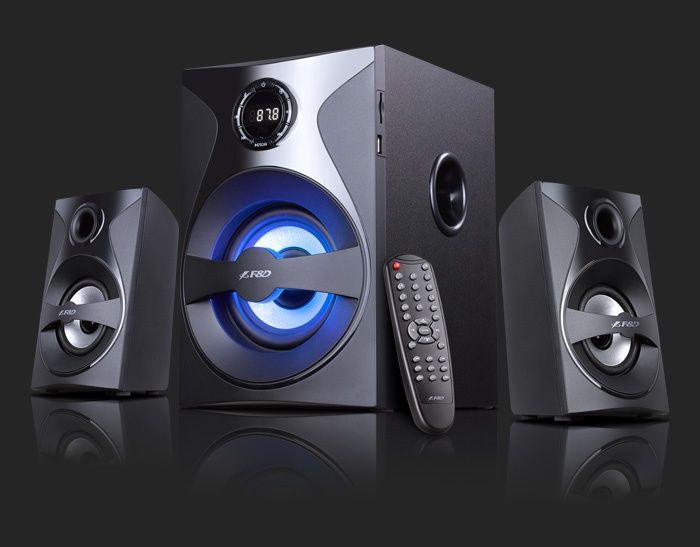 продам новый F&D F380X/USB/Bluetooth/Sd card/AUX/54 ватт/С ДОСТАВКОЙ