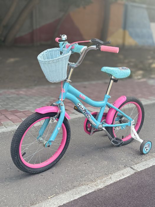 Велосипед детский двухколёсный для девочки