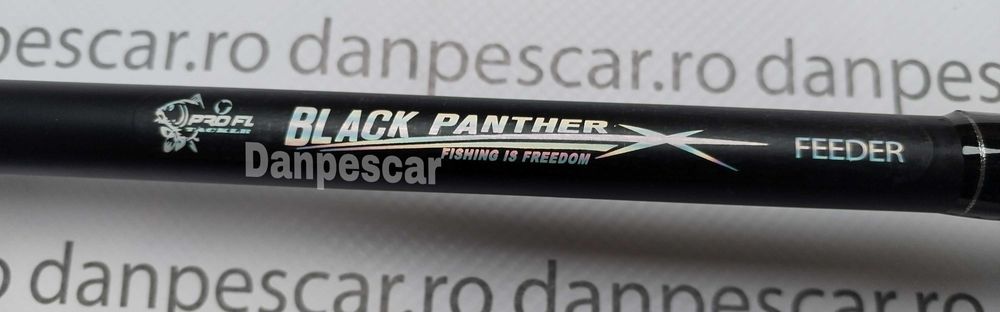 SET FEEDER PRO FL Lanseta Black Panther 3,90m + EFB5000 si 150m fir